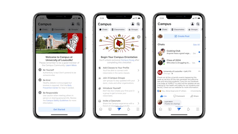 így csatlakozhat az új Facebook Campushoz, hogy kapcsolatba léphessen osztálytársaival.