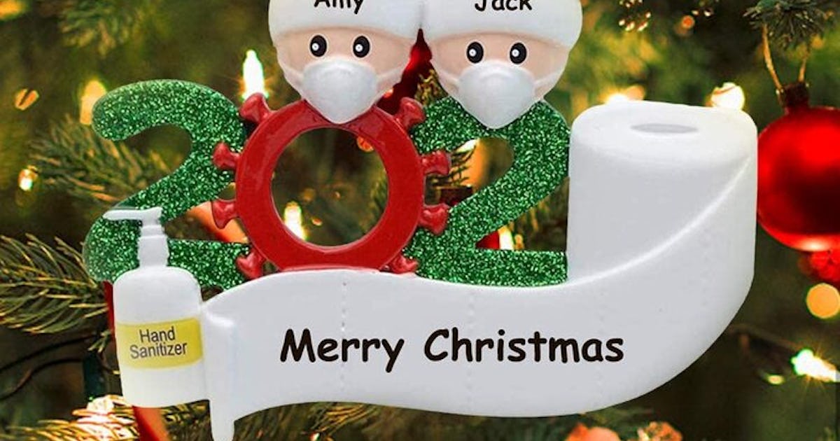 Christmas ornament This 2020 Christmas Ornament Really Says It <em>All</em>