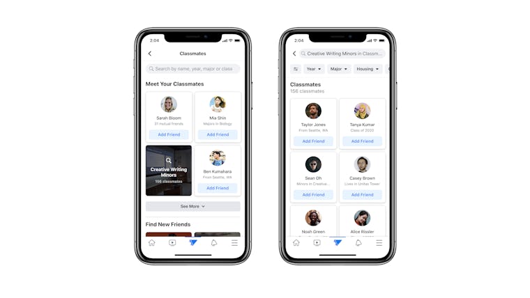így csatlakozhat az új Facebook Campushoz, hogy találkozhasson más osztálytársakkal.