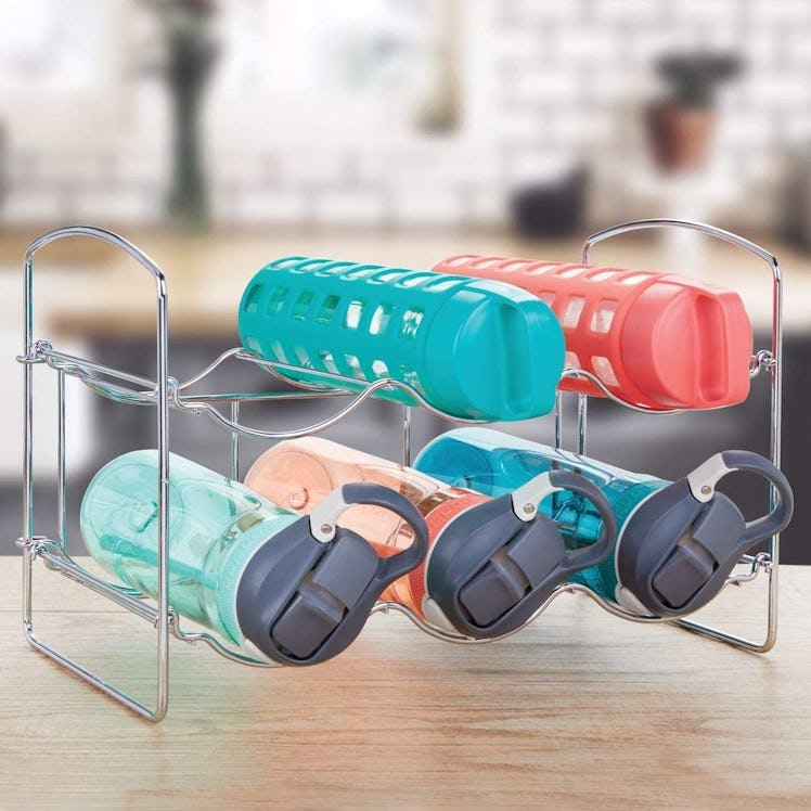 mDesign Water Bottle Organizer