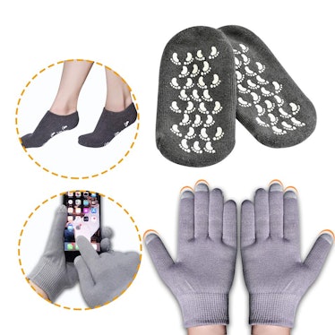 Pnrskter Moisturizing Socks and Gloves