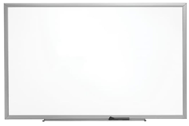 Staples Standard Durable Melamine Dry-Erase Whiteboard