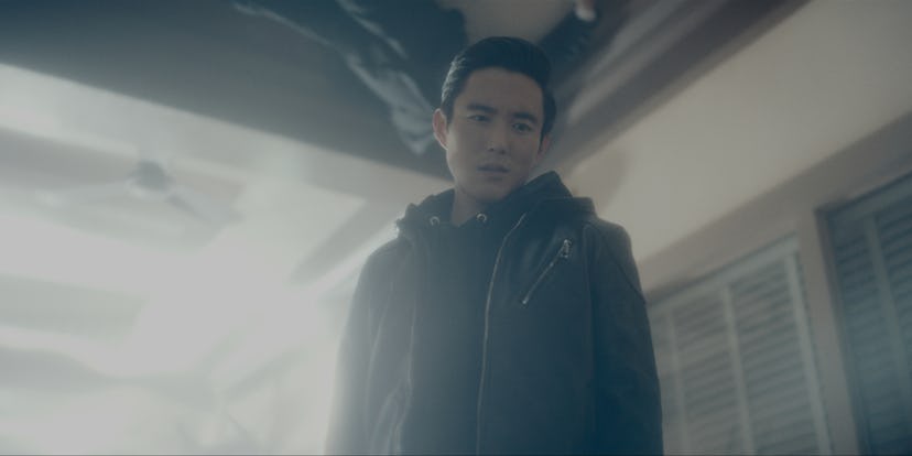  JUSTIN H. MIN as BEN HARGREEVES in THE UMBRELLA ACADEMY