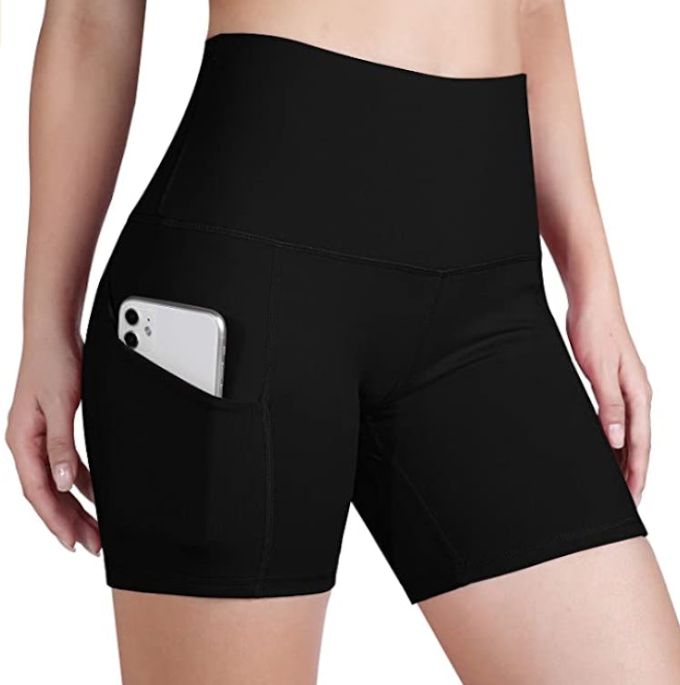 ODODOS High Waist Yoga Shorts