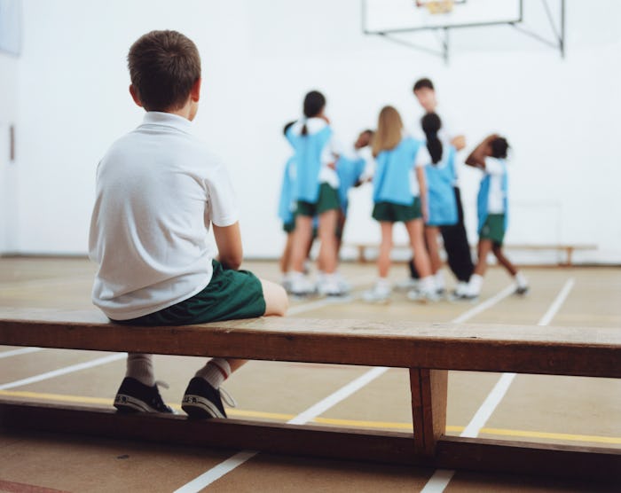 child being left out / bullied at school