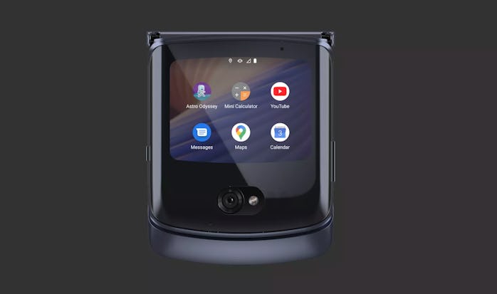 The front of the Motorola Razr.
