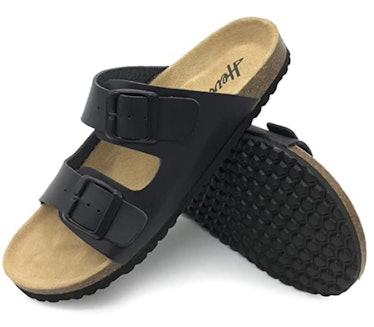 FUNKYMONKEY Flat Leather Sandals