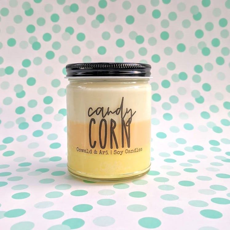 Candy Corn Scented Soy Candle