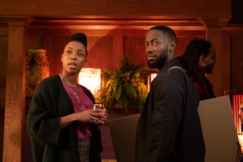 Sasheer Zamata (as Ayana) and Lamorne Morris (as Keef) in 'Woke' via Hulu's press site