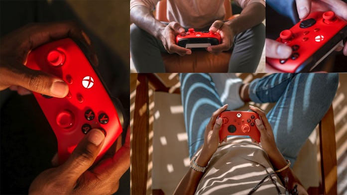 Microsoft is releasing a new Xbox Wireless Controller in a "Pulse Red" color.