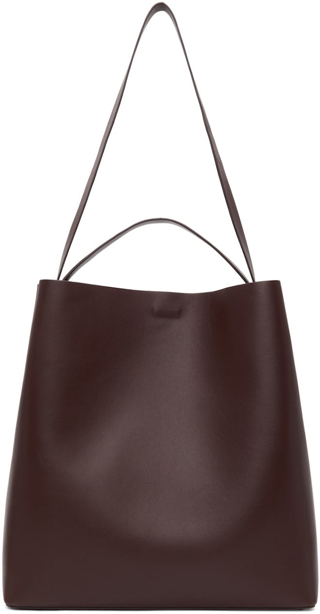 Brown Square Sac Tote