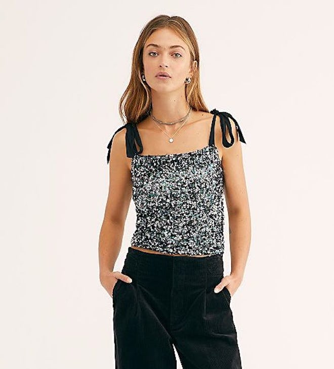 Hey Girl Sequin Cami