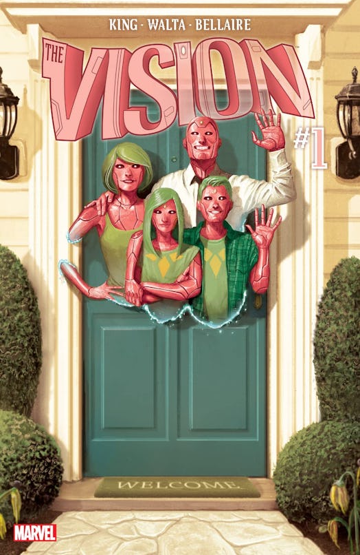 Cover of The Vision #1, published November 2015