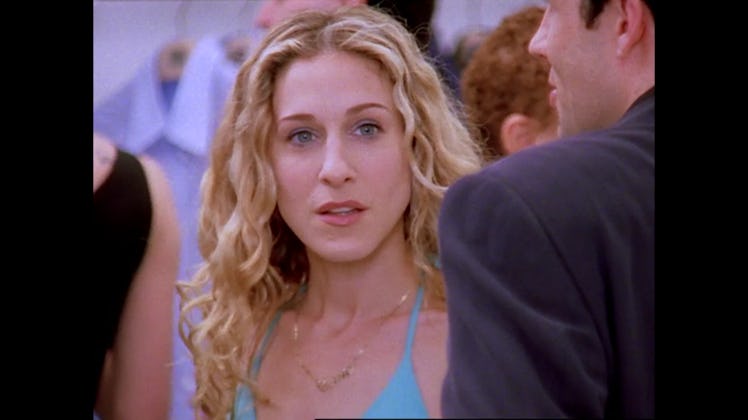 Carrie Bradshaw in season two episode one of "Sex and the City."