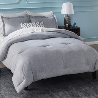 Bedsure Cationic Comforter Set, Queen (3 Pieces)