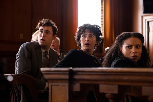 John Reynolds, Alia Shawkat, Shalita Grant in Search Party Season 3.