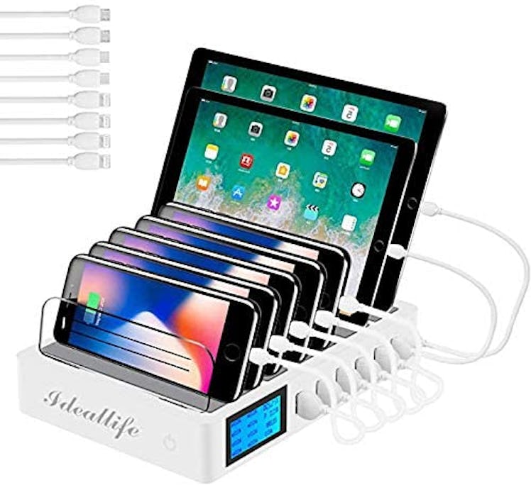 ideallife 7-Port Charging Station