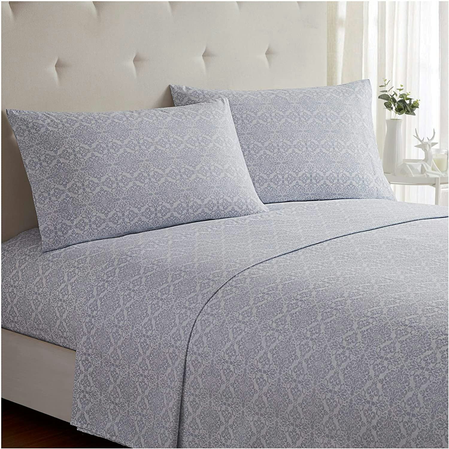 Mellanni Microfiber Bed Sheets (4-Pieces)