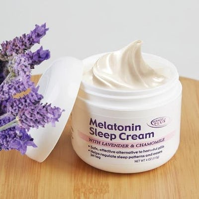 Concept Laboratories Melatonin Sleep Cream With Lavendar & Chamomile