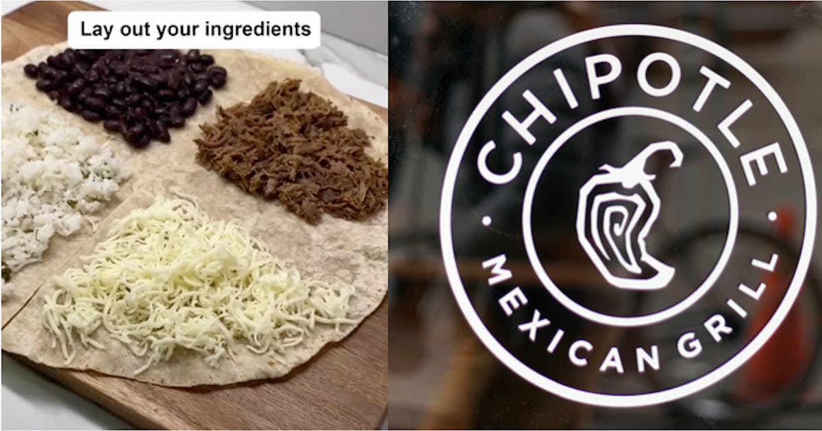 Chipotle’s TikTok Tortilla Trend Recipe Functions Common Burrito Bowl Substances Chipotle’s TikTok Tortilla Trend Recipe Functions Common Burrito Bowl Substances