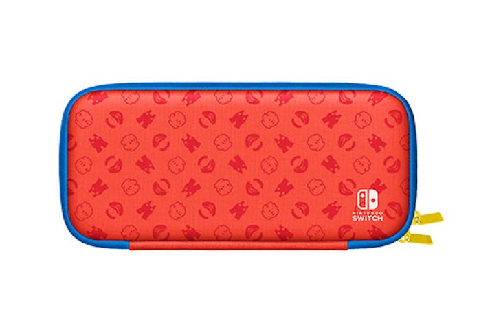 Nintendo's new Mario-themed Switch includes a special carrying case. 