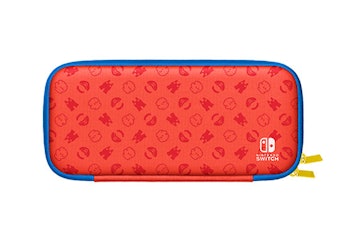 Nintendo's new Mario-themed Switch includes a special carrying case. 