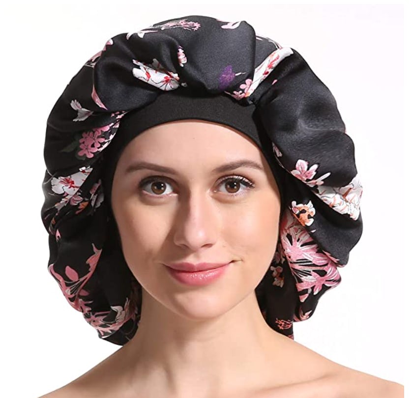Enjoy Holiday 1981 Silk Bonnet Sleep Cap