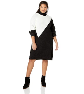 Vince Camuto Plus Size Colorblock Sweater Dress 