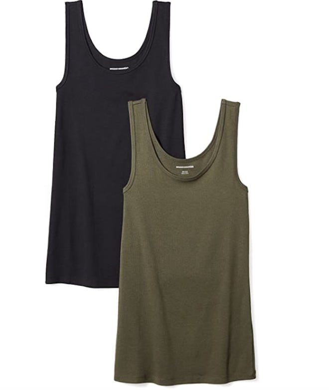 Amazon Essentials Slim-Fit Tank Tops (2-Pack)