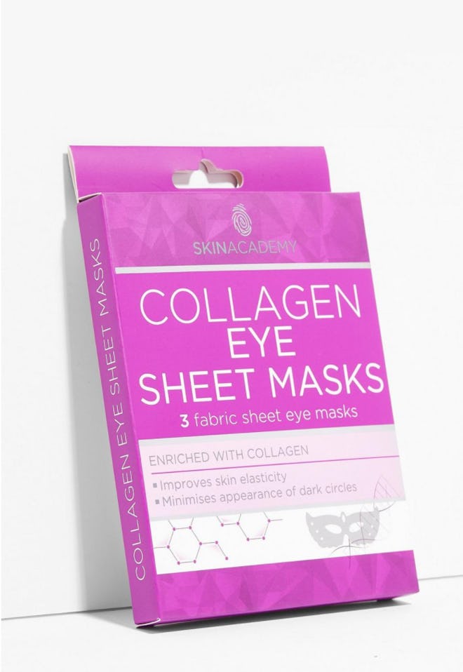 Skin Academy 3-Pc Collagen Eye Sheet Masks