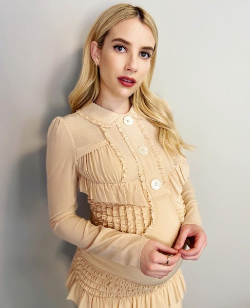 Emma Roberts & Her Baby Boy Wore Matching Colors For His ...