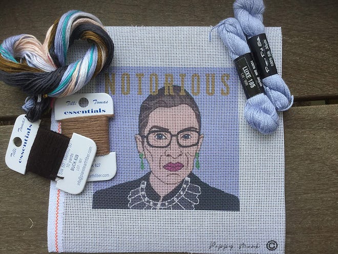 Notorious RBG Needlepoint kit for Adults