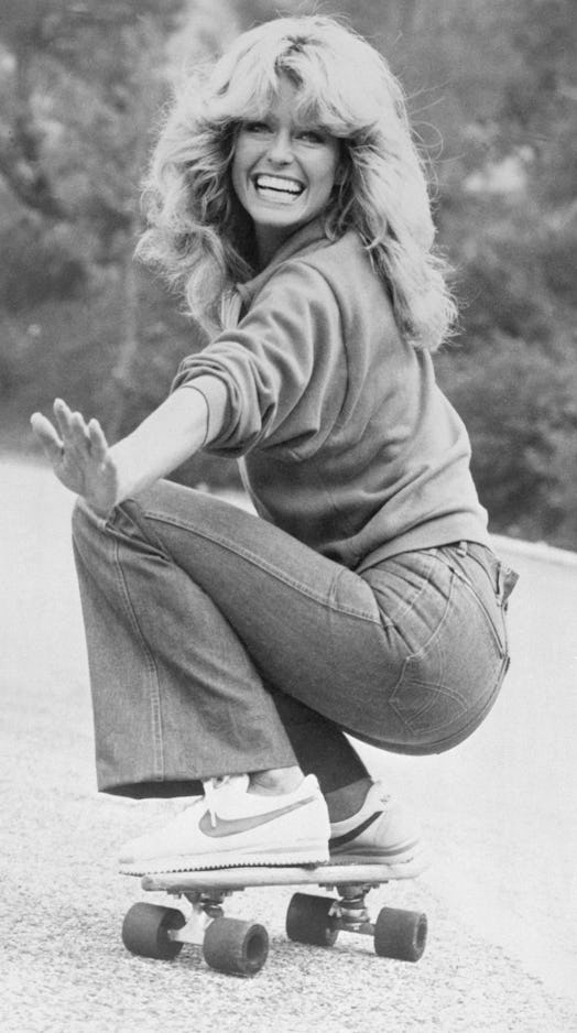 70s outfit: Farrah Fawcett