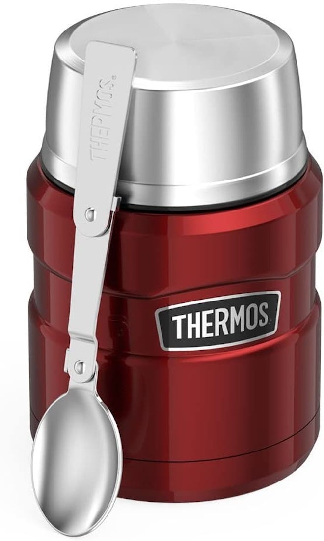 Thermos Stainless King Stainless Steel Food Jar, 16 Oz. 