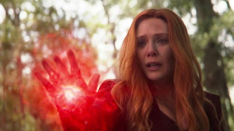 Wanda Killing Vision in Avengers: Infinity War