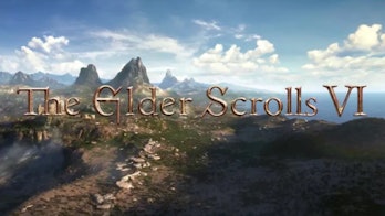 the elder scrolls vi logo trailer