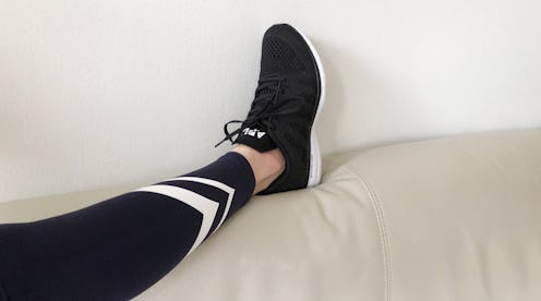 Leggings and Sneakers