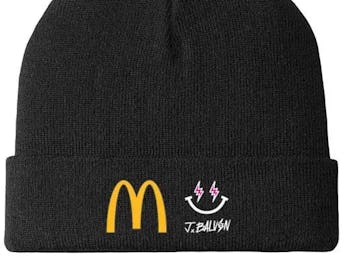 J Balvin McDonald's Replacement beanie