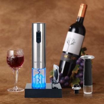 Secura Electric Wine Opener Set (7 Pieces)