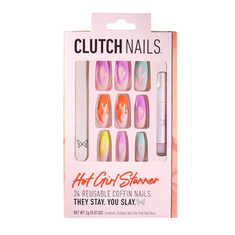 Clutch Nails Hot Girl Stunner Press On Glue Nails