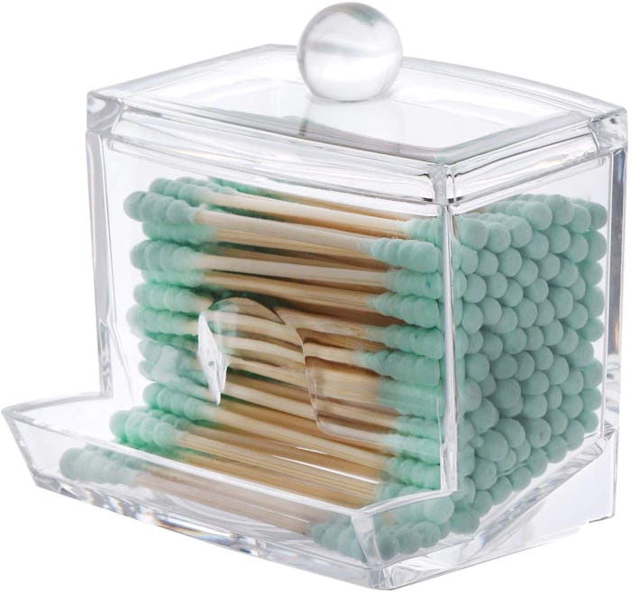 Tbestmax Cotton Swab Pads Holder (7 OZ)