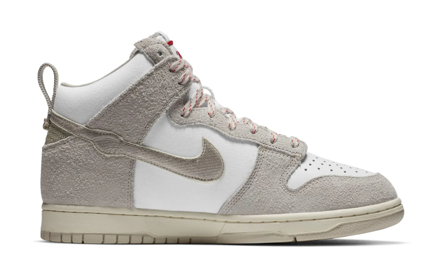 Nike's Notre Dunk High sneakers are designed to look worn out of the box