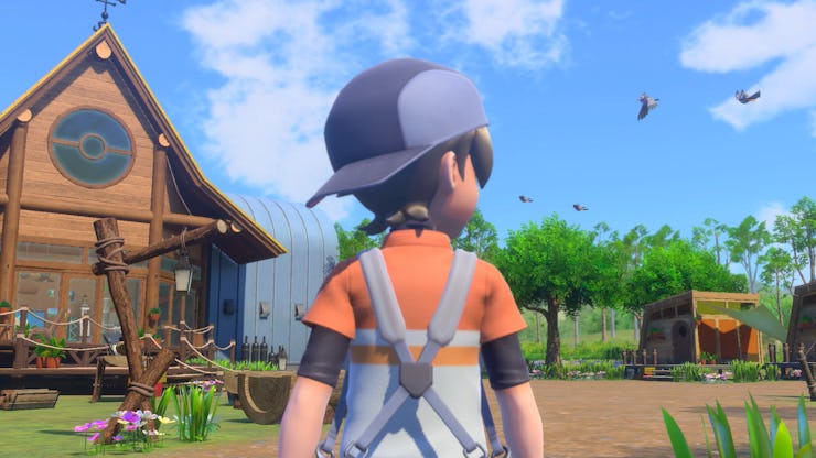 Phil from New Pokémon Snap standing