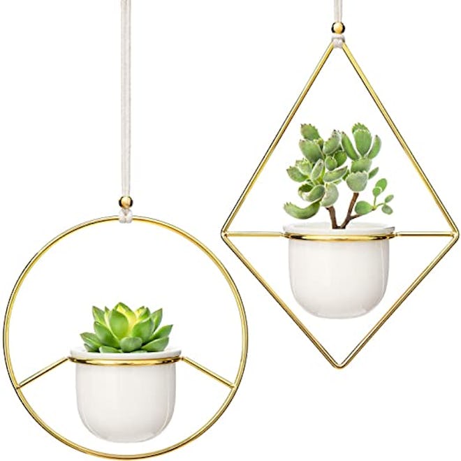 Mkono Mini Hanging Planter Vase (2 Pcs)