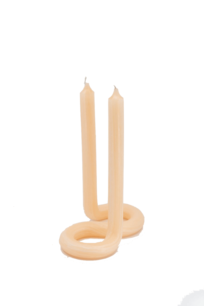Lex Pott Twist Tapered Candle