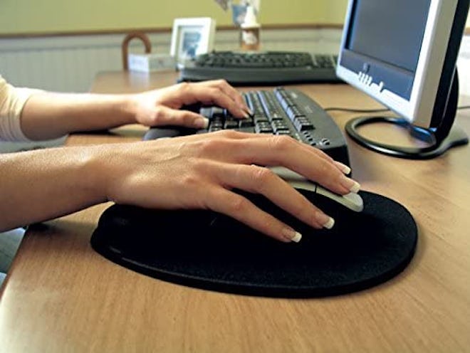 HandStands Memory Foam Mouse Pad Mat with Wrist Rest