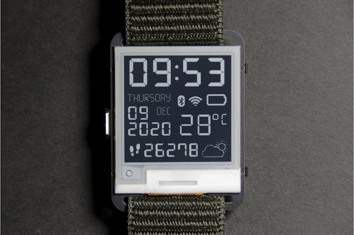 The Watchy is an open-source smartwatch.