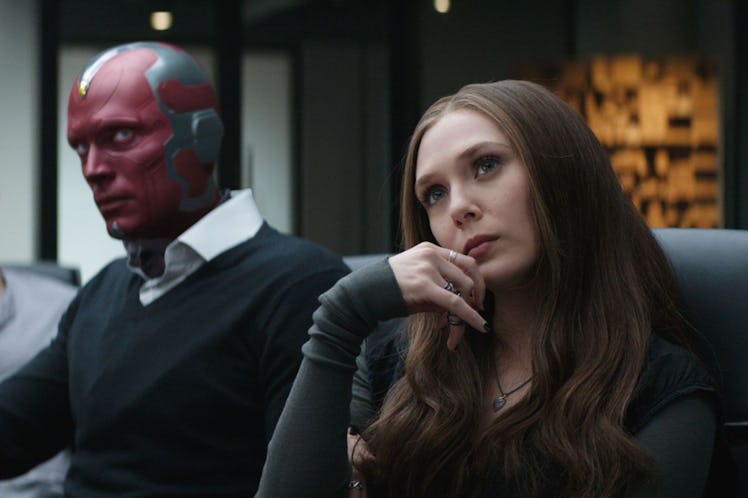 Vision and Wanda in Captain America: Civil War