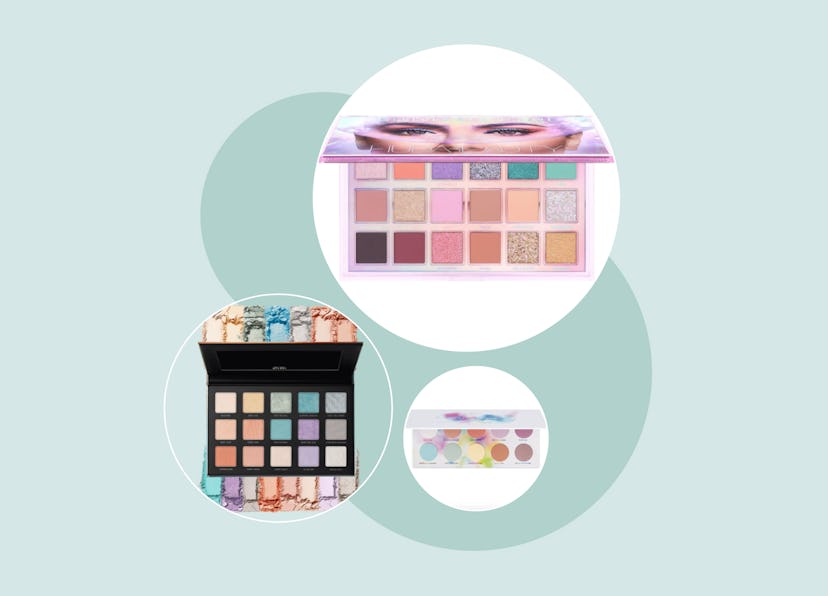 Pastel eyeshadow palettes are versatile options that add a pop of color to your makeup looks.