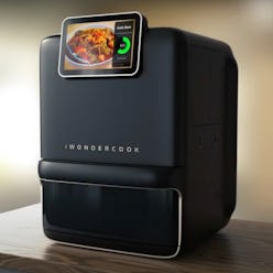 Screenshot of iWonderCook robot chef